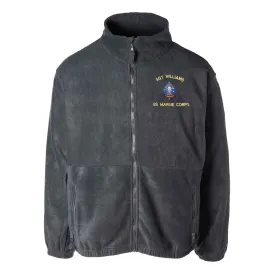 1st Recon Battalion Embroidered Fleece Full Zip