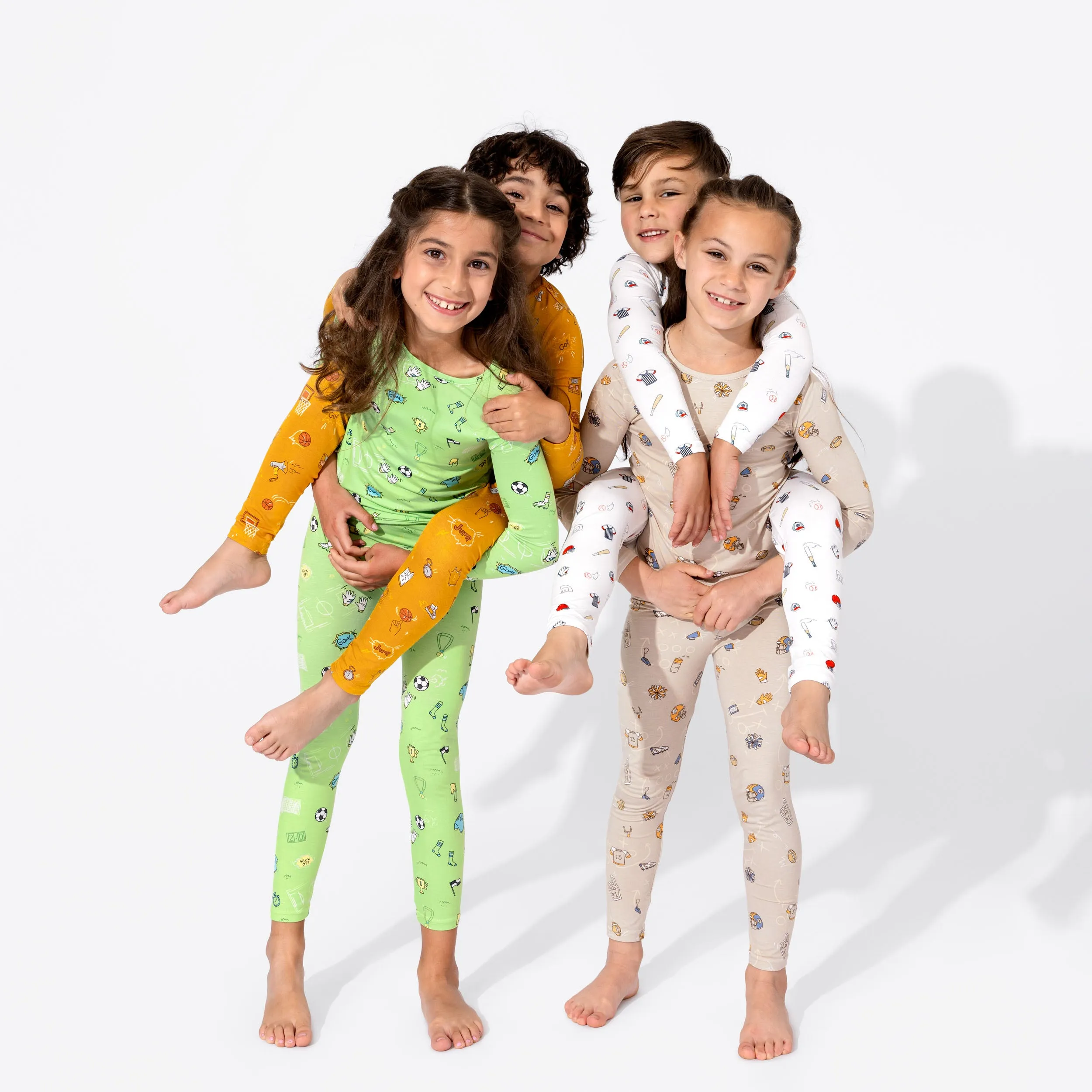 Basketball Bamboo Kids Pajamas