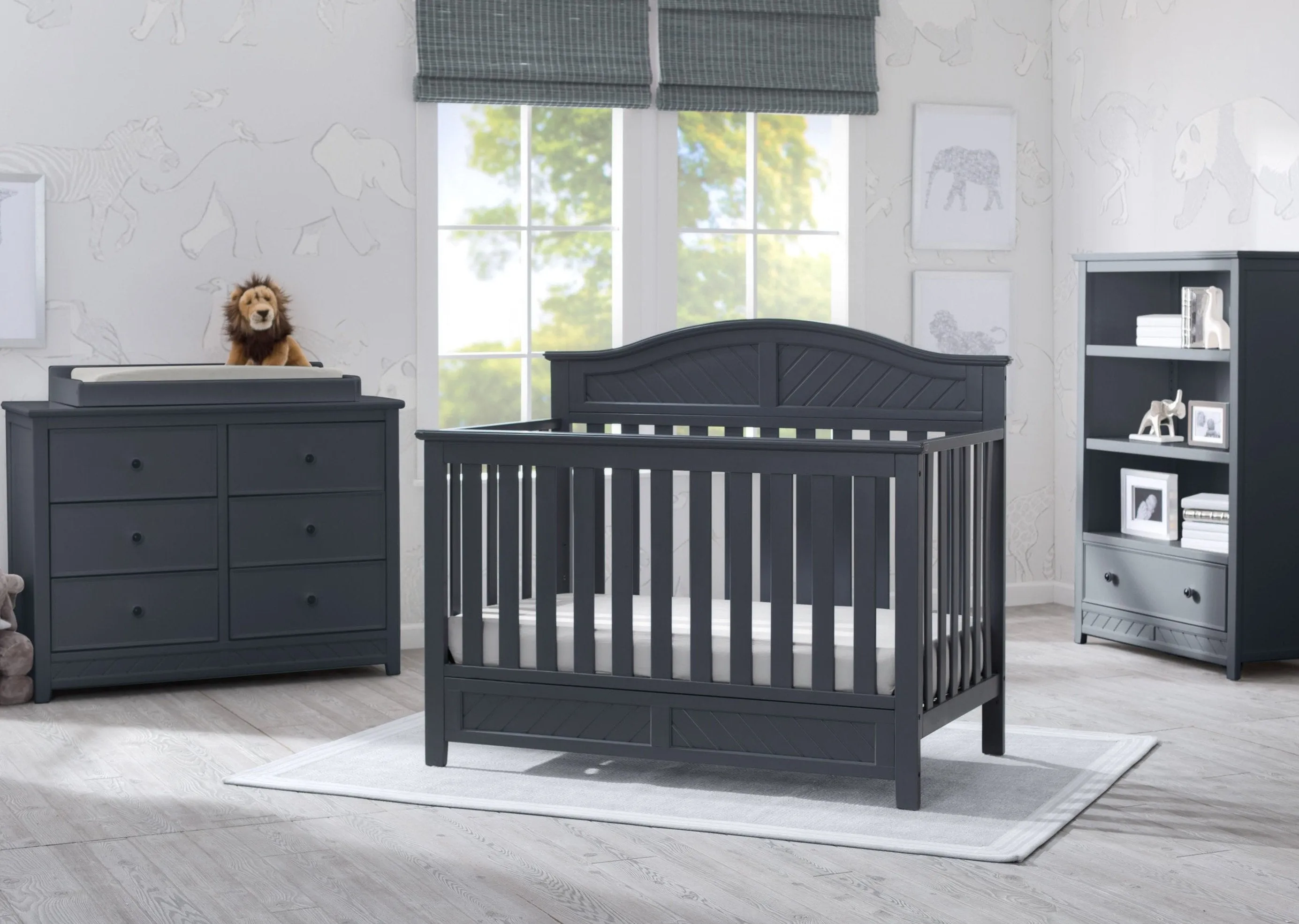 Bennington Elite Curved 4-in-1 Crib