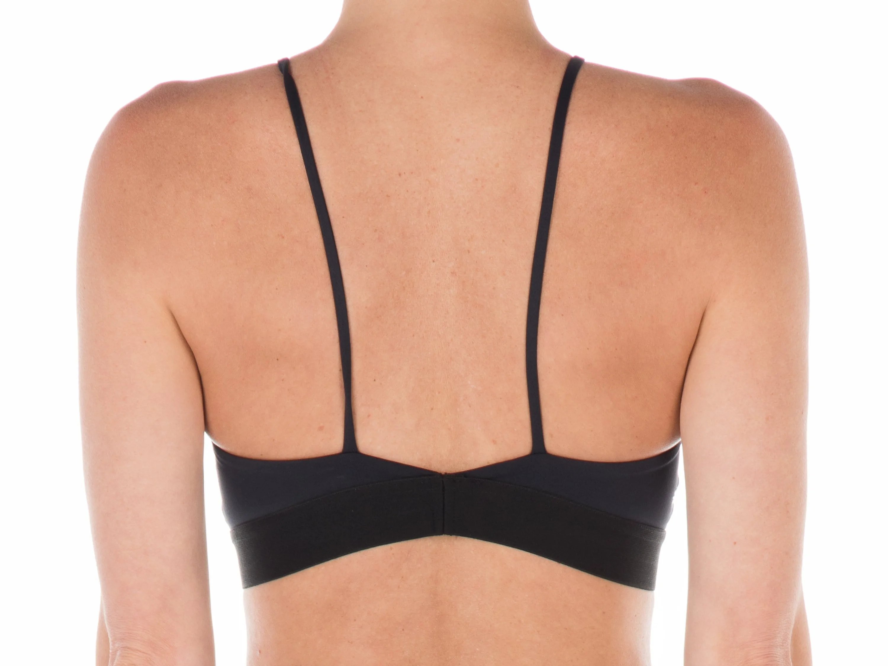 Black | Mahina High Neck Top
