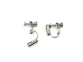 Earring, Clip On, Brass, Price Per Pair | 銅耳夾, 耳針轉耳夾, 1對