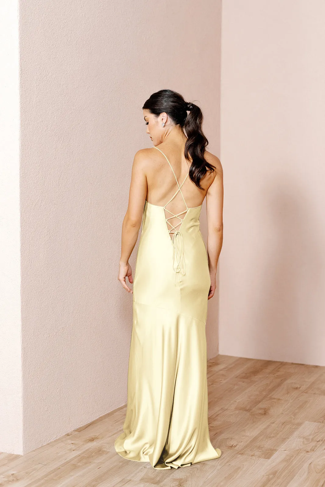 Kimora Satin Dress | Made To Order