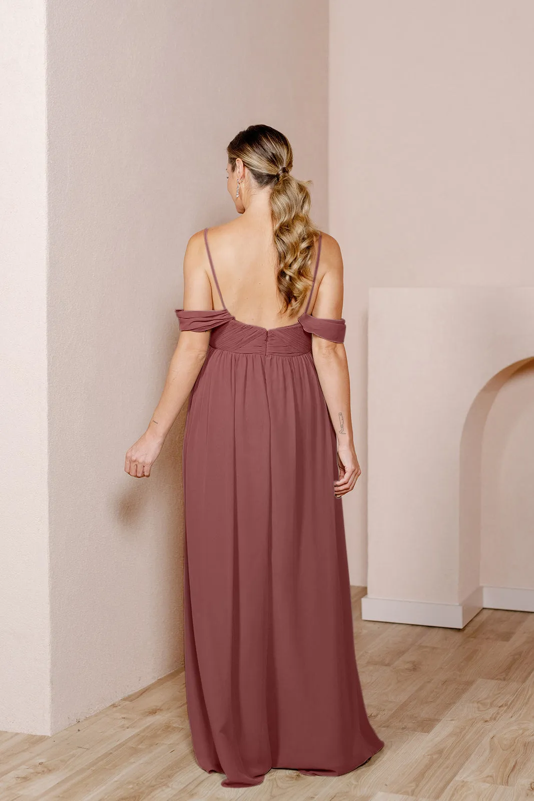 Maternity Kennedy Chiffon Convertible Dress | Made To Order