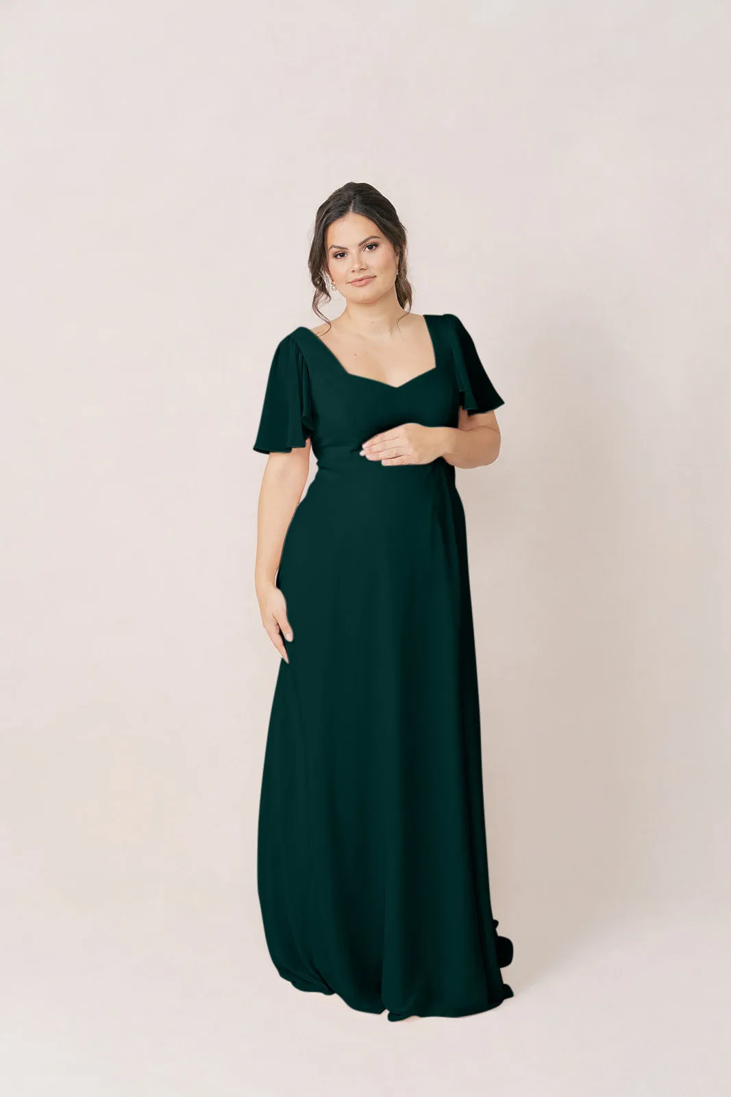 Maternity Madeline Convertible Chiffon Dress | Made To Order