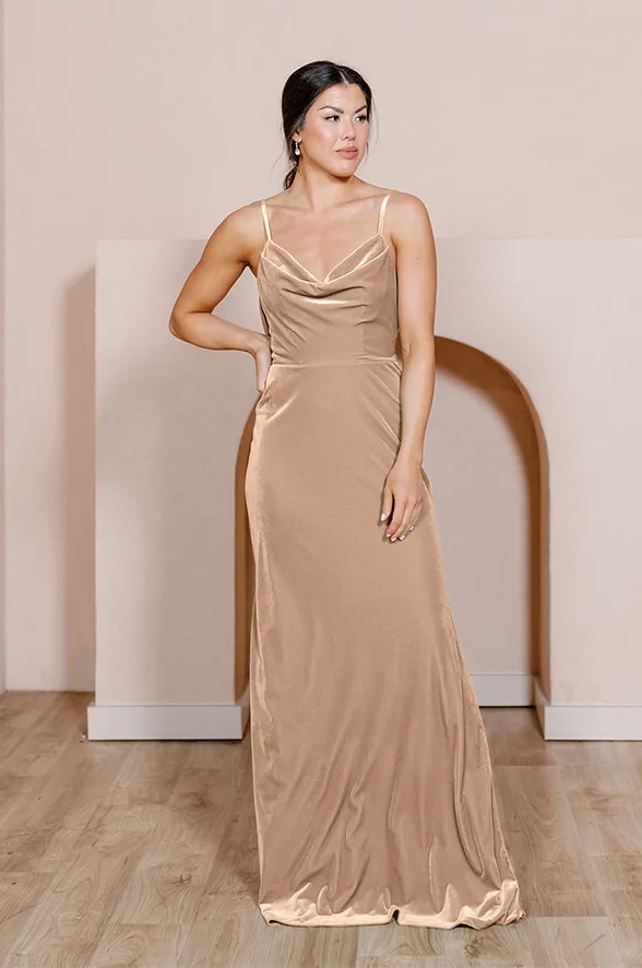 Nadia Velvet Dress | Made To Order