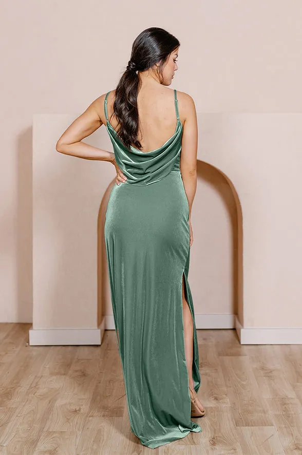 Nadia Velvet Dress | Made To Order