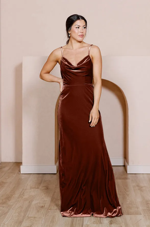 Nadia Velvet Dress | Made To Order
