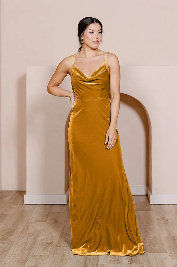 Nadia Velvet Dress | Made To Order