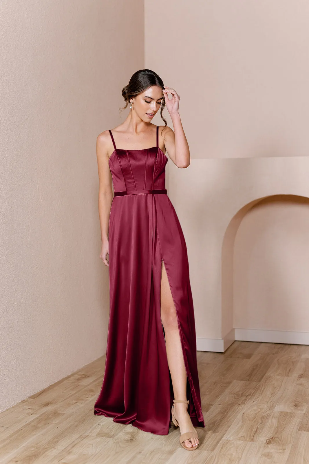 Nova Satin Dress | Made To Order