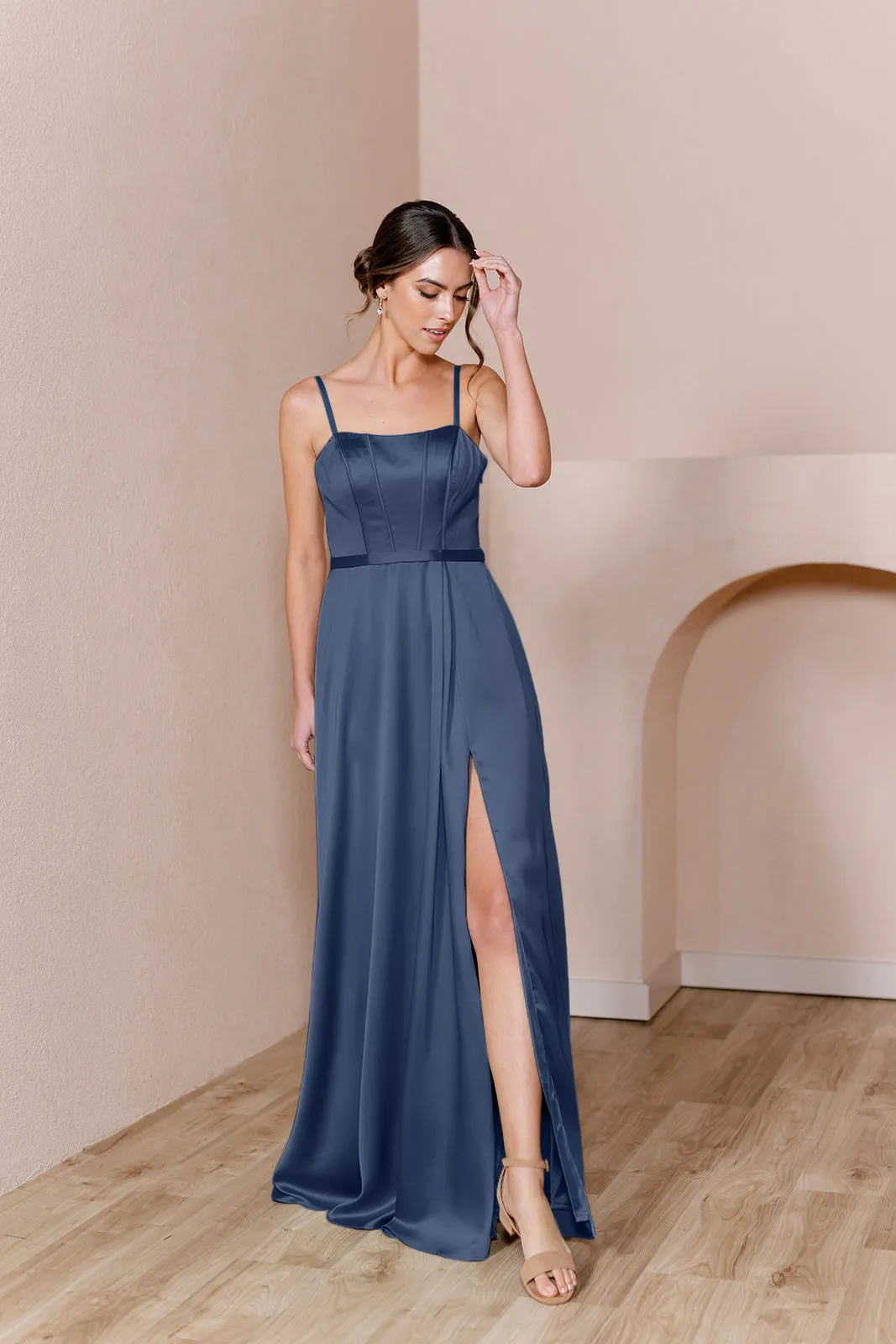Nova Satin Dress | Made To Order