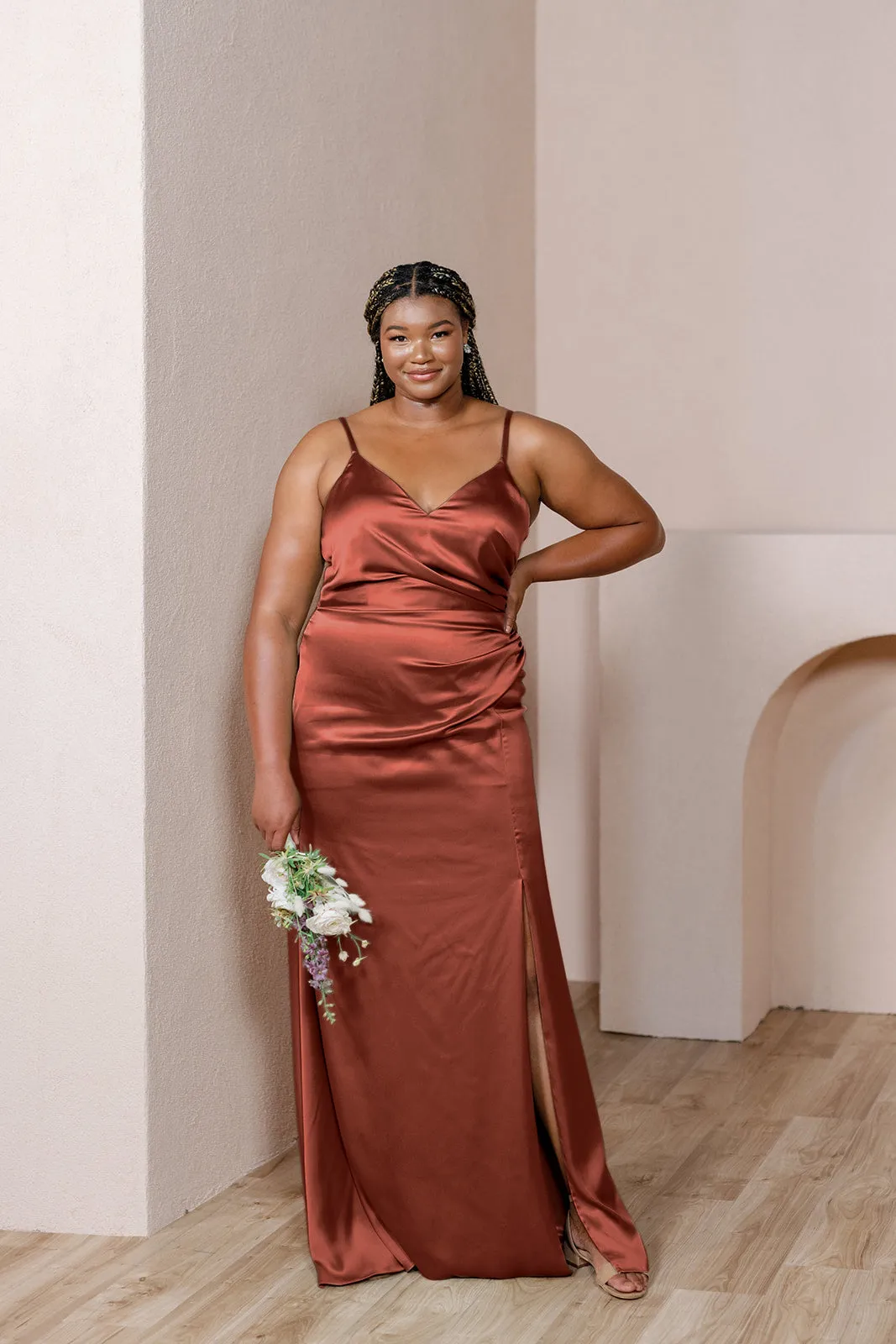 Rory Satin Dress | Made To Order