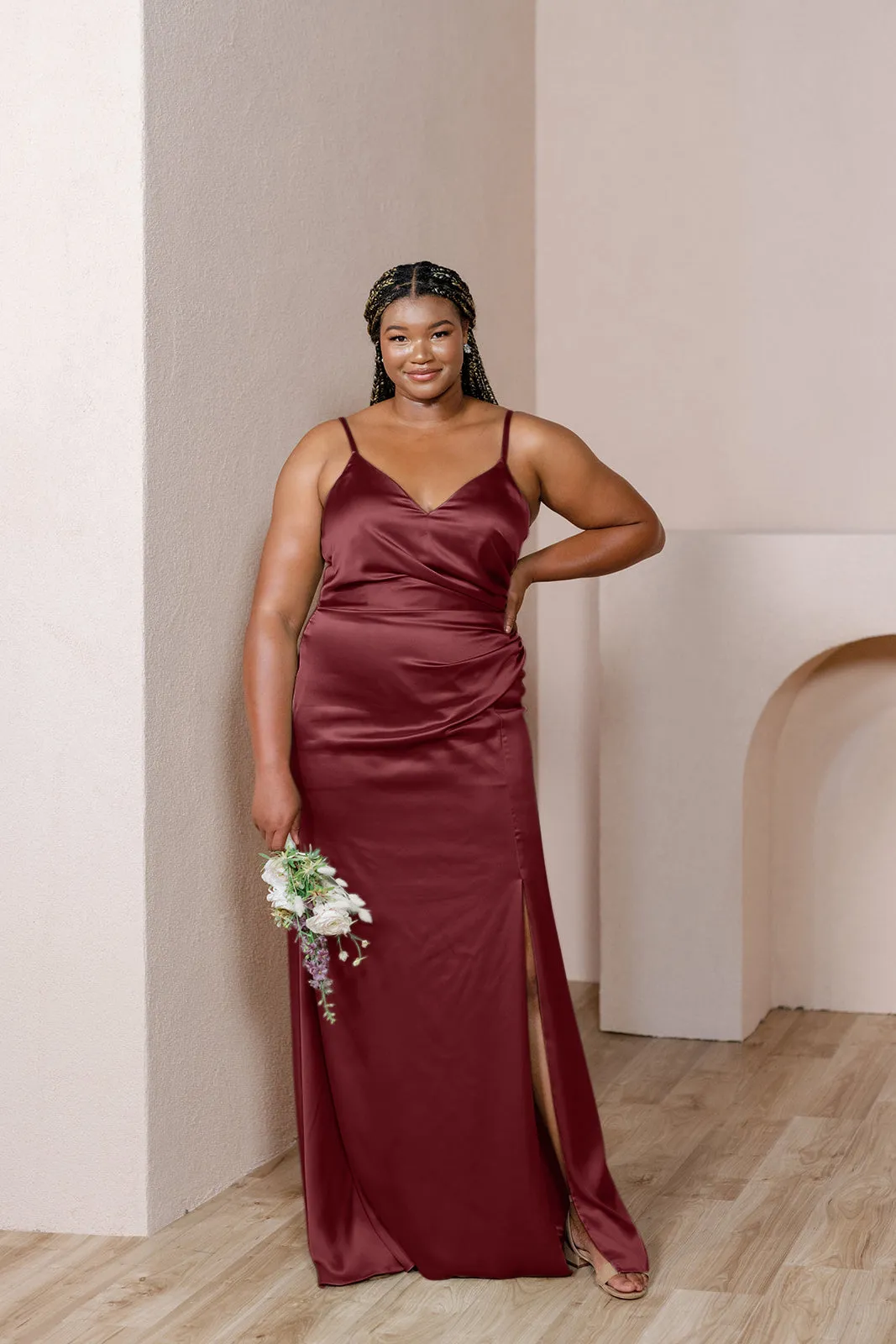 Rory Satin Dress | Made To Order