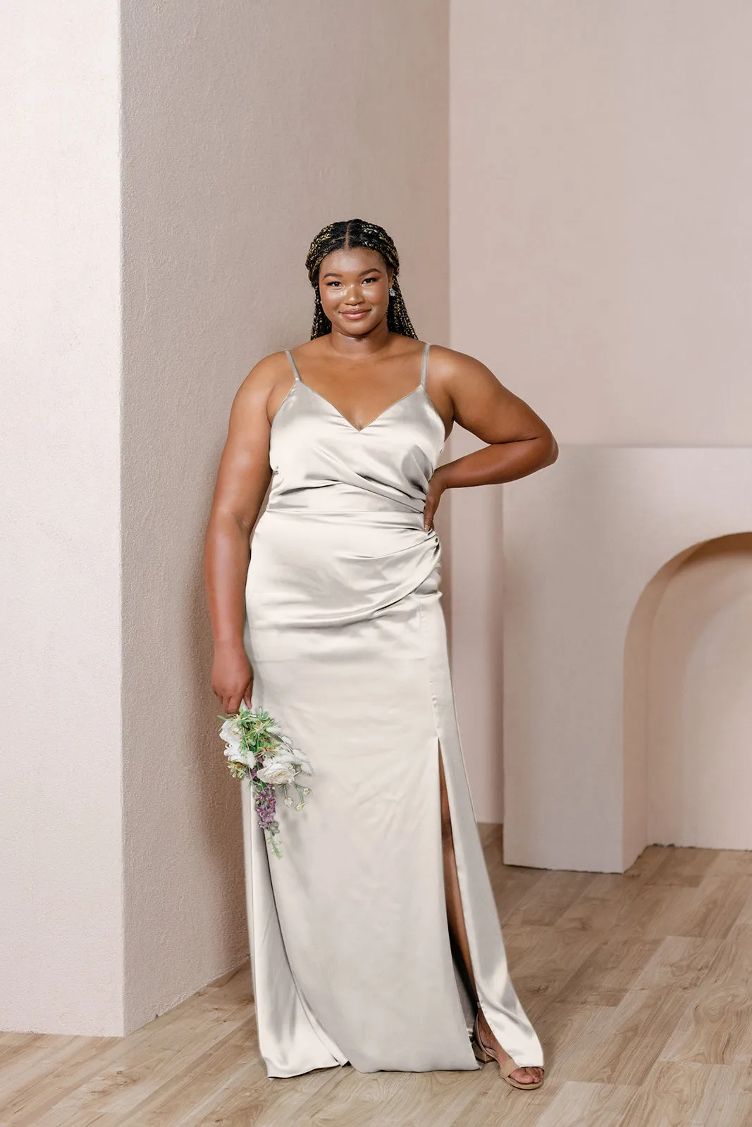 Rory Satin Dress | Made To Order