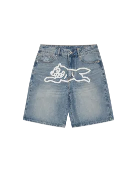 Running Dog Denim Shorts