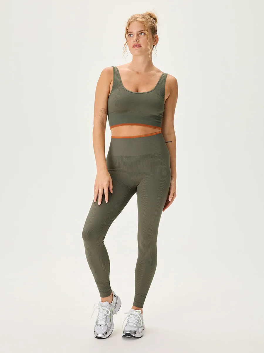 SeamlessRib Longline Bra