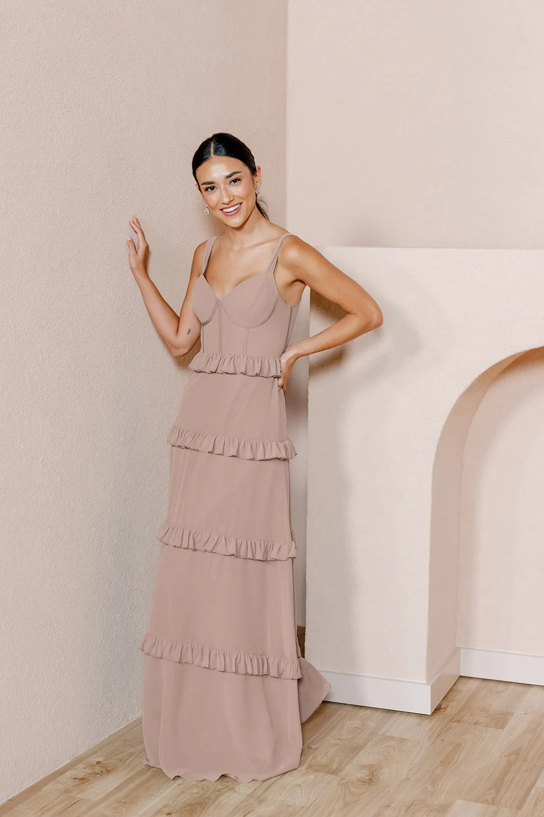 Sloane Chiffon Dress | Made To Order