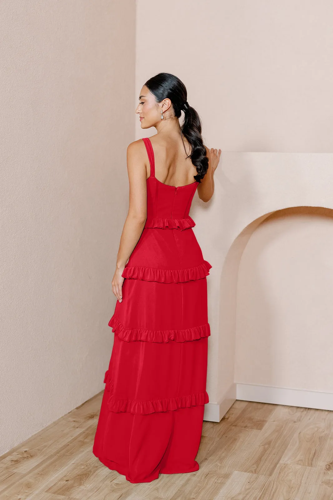 Sloane Chiffon Dress | Made To Order