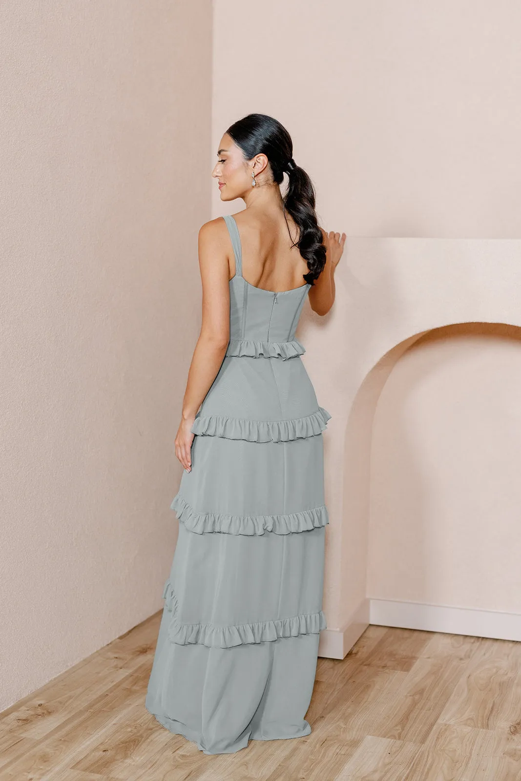 Sloane Chiffon Dress | Made To Order