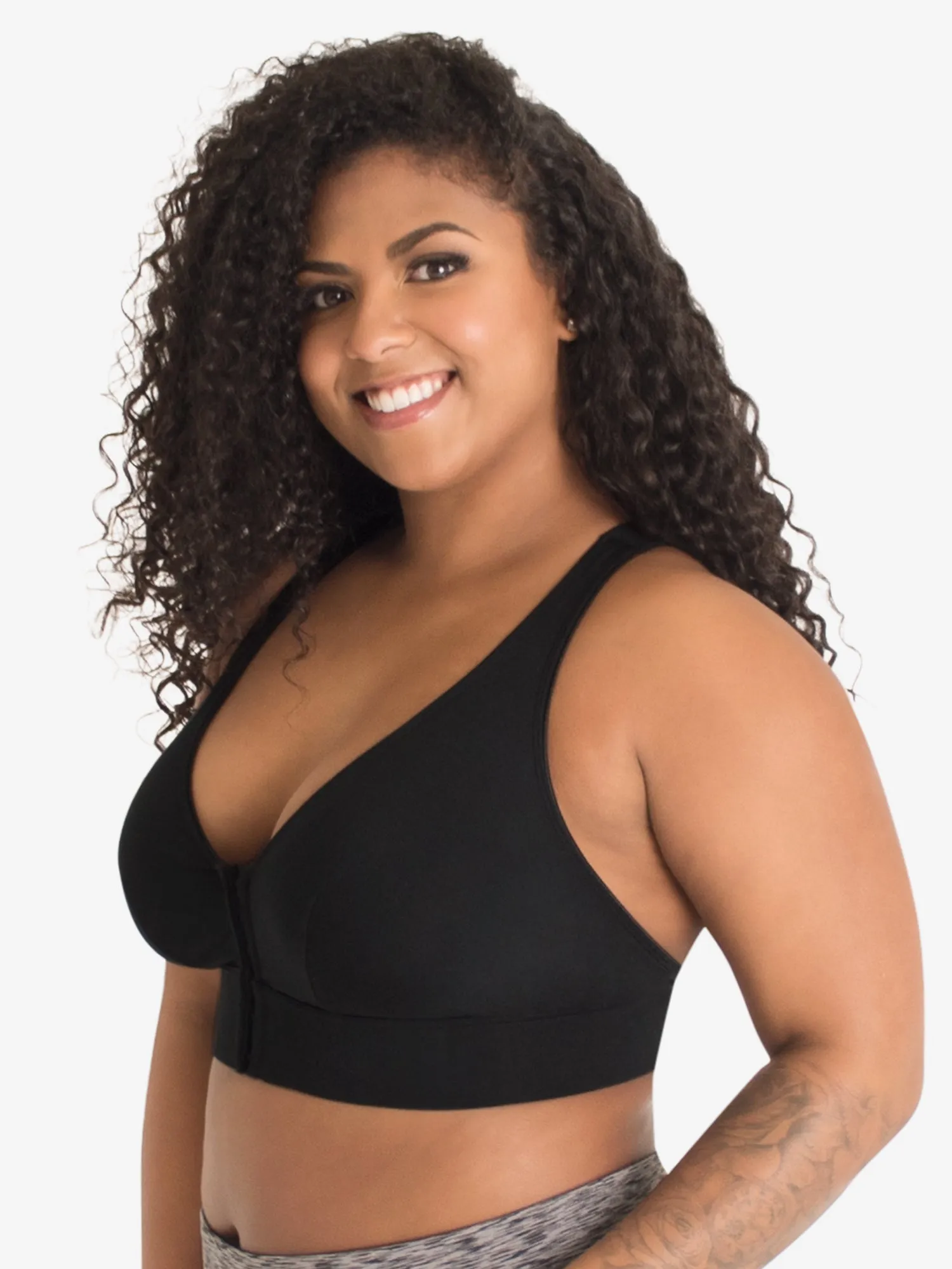 The Greta - Front-Closure Wirefree Bralette