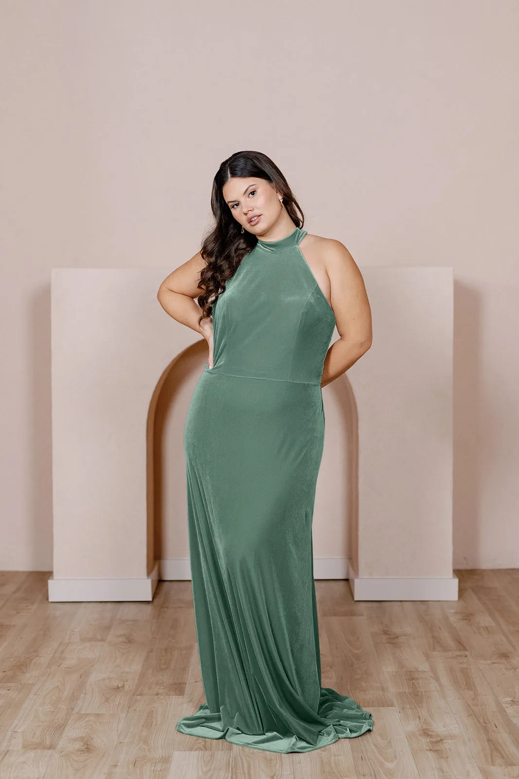 Tori Velvet Dress | Made To Order