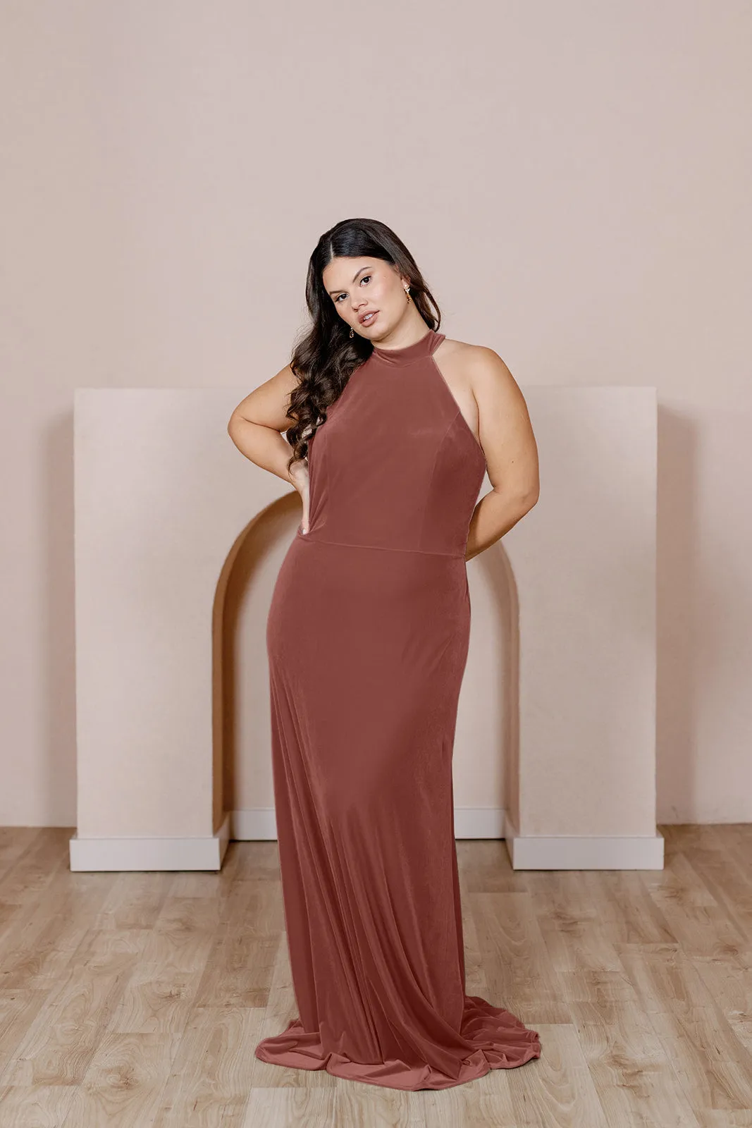 Tori Velvet Dress | Made To Order