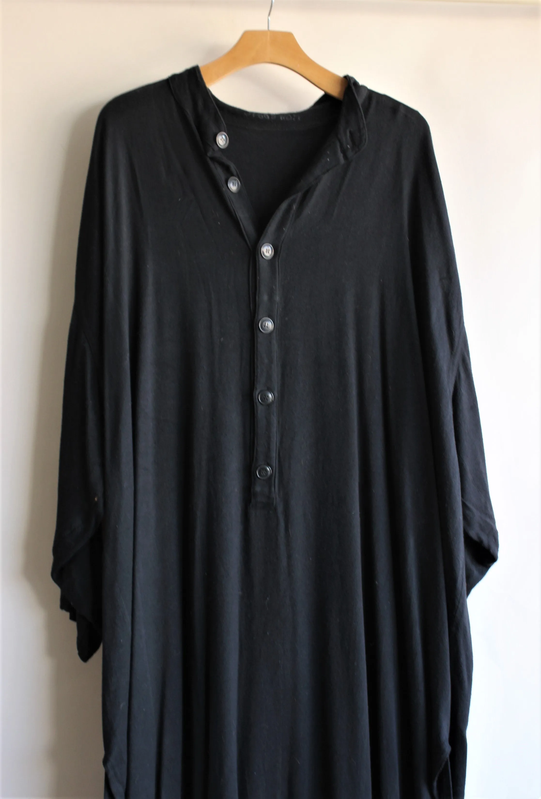 Vintage Costume Long Black Mens Tunic