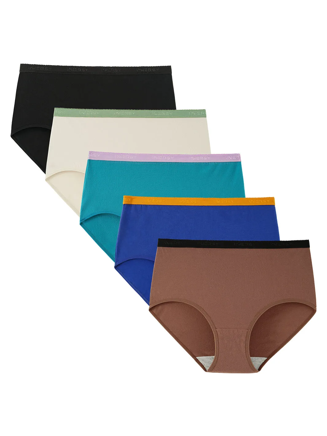 Women's Plus Size Briefs 5-Pack XL-5XL（Copy）
